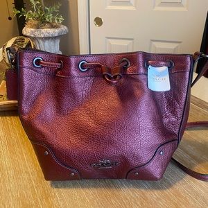 COACH baby mickey drawstring bag